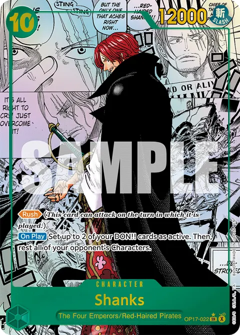 Shanks (Manga Rare)