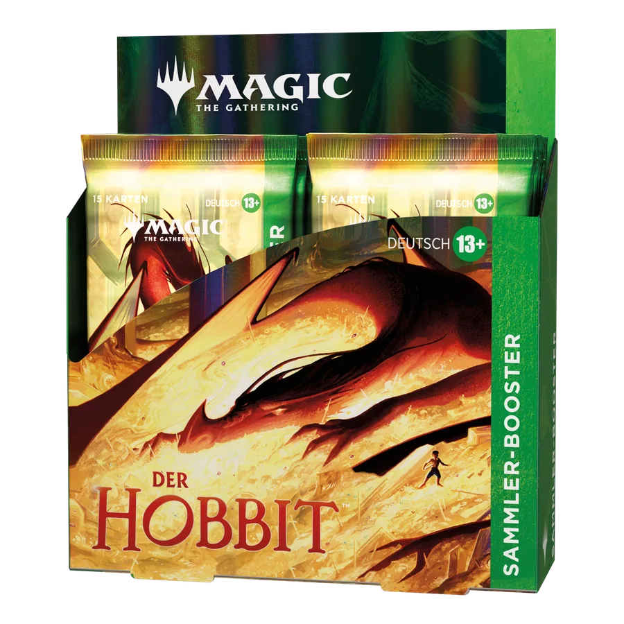Der Hobbit - Display di buste da collezione (12 buste da collezione & 1 Box Topper) - tedesco