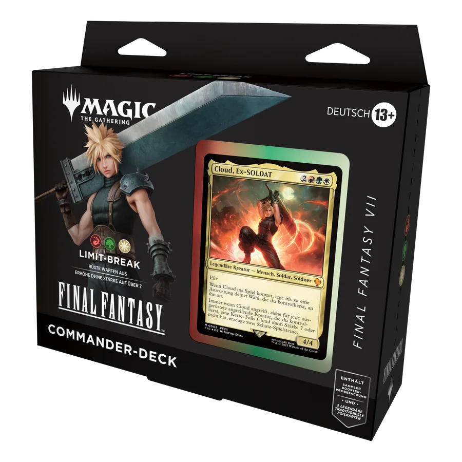 Final Fantasy - Commander Deck Limit-Break (Final Fantasy VII) - tedesco