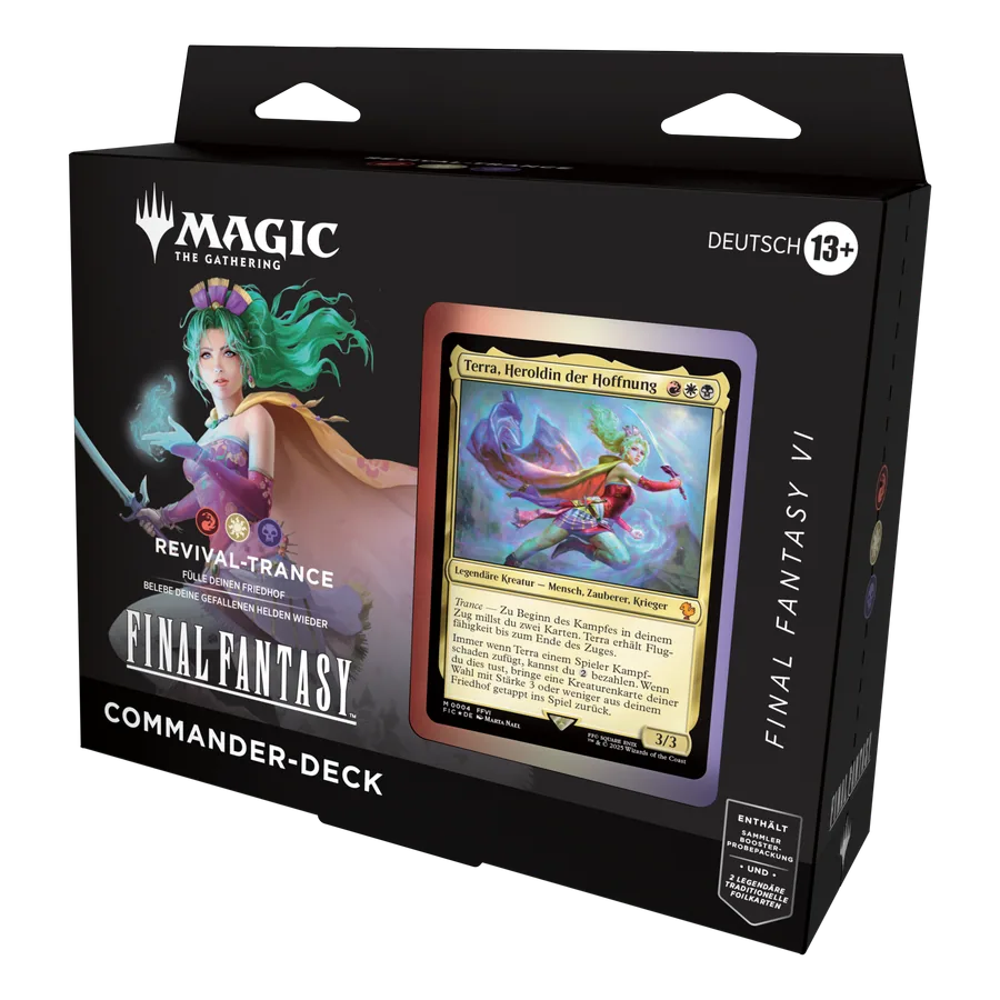 Final Fantasy - Commander Deck Revival-Trance (Final Fantasy VI) - tedesco