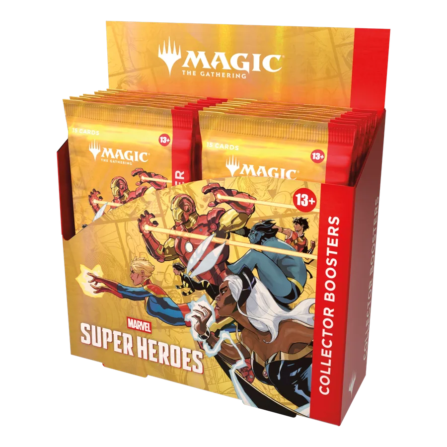 Marvel Super Heroes - Display di Collector Booster (12 Collector Booster) - inglese