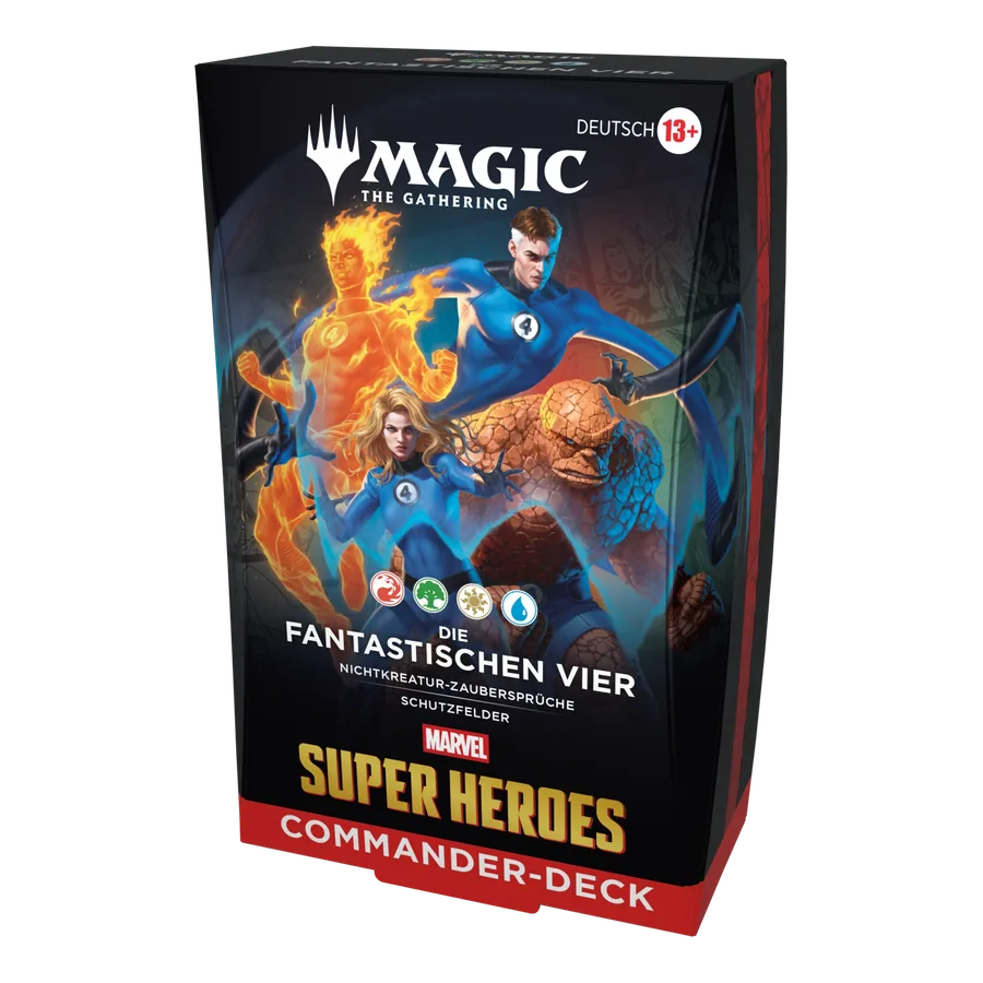 Marvel Super Heroes - Commander Deck Die fantastischen Vier - tedesco