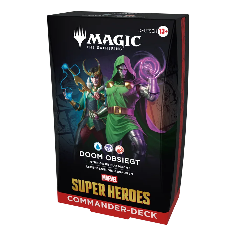 Marvel Super Heroes - Commander Deck Doom obsiegt - tedesco