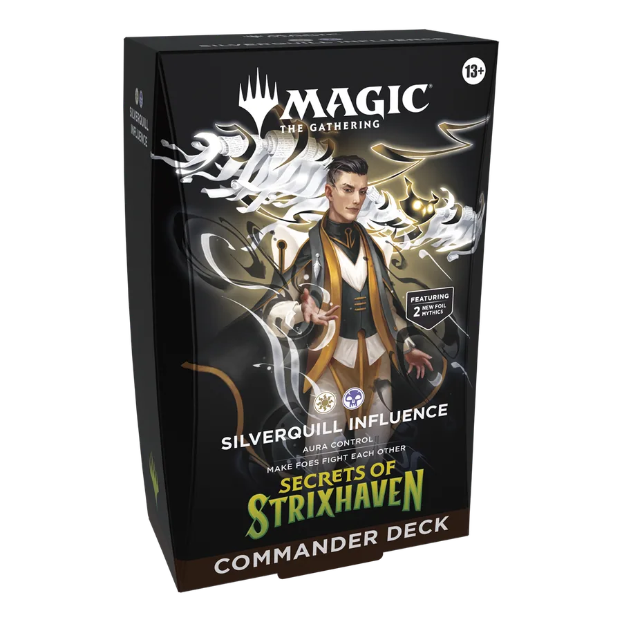 Secrets of Strixhaven - Commander Deck Silverquill Influence - inglese