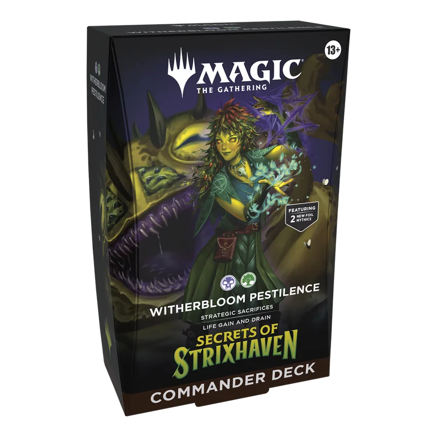 Secrets of Strixhaven - Commander Deck Witherbloom Pestilence - inglese