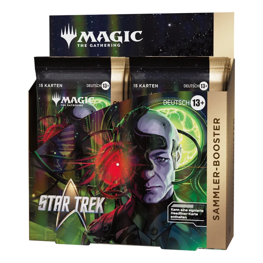 Star Trek - Display di buste da collezione (12 buste da collezione) - tedesco