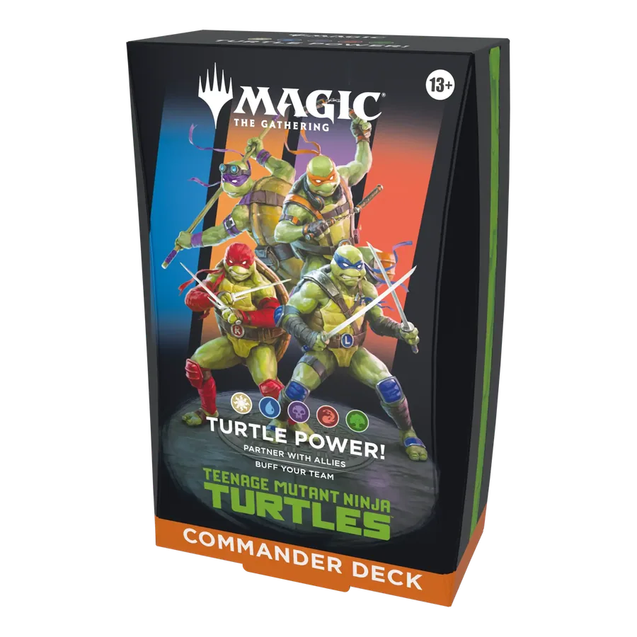 Teenage Mutant Ninja Turtles - Commander Deck Turtle Power! - inglese