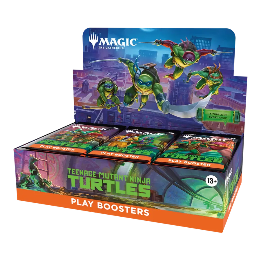 Teenage Mutant Ninja Turtles - Display di Play Booster (30 Play Booster) - inglese