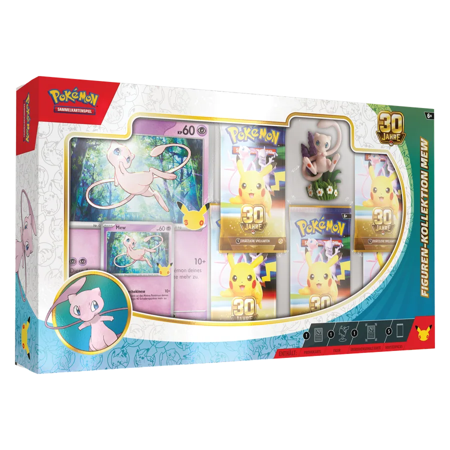 30 Jahre - Collezione con statuetta: Mew - tedesco (5 buste, promo + statuetta)