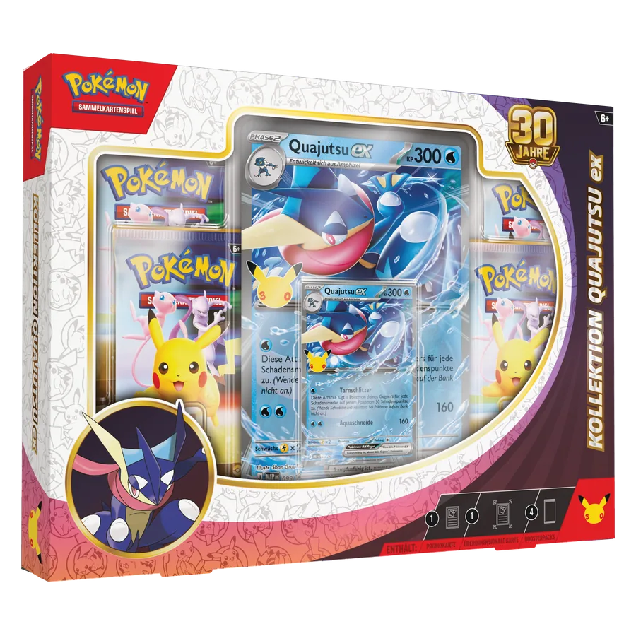 30 Jahre - Collezione: Quajutsu-ex - tedesco (4 buste, promo + carta oversize)