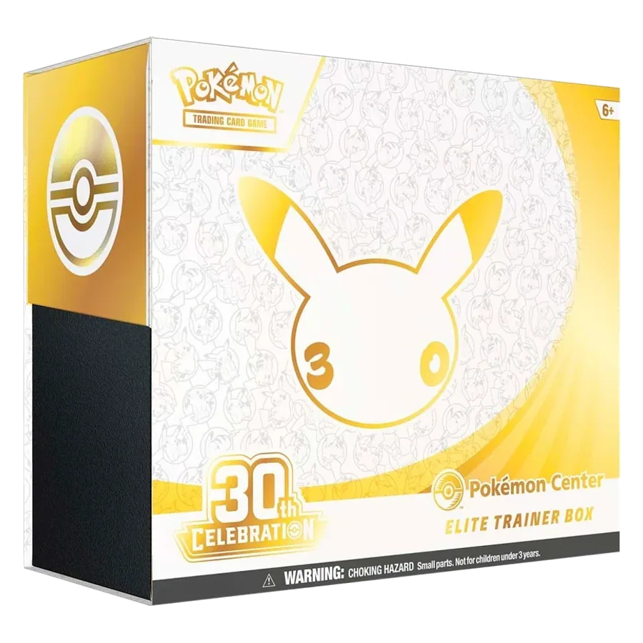 30th Celebration - Box Allenatore Fuoriclasse del Pokémon Center - inglese, importazione (11 buste, 2 Nidorina-Promos)
