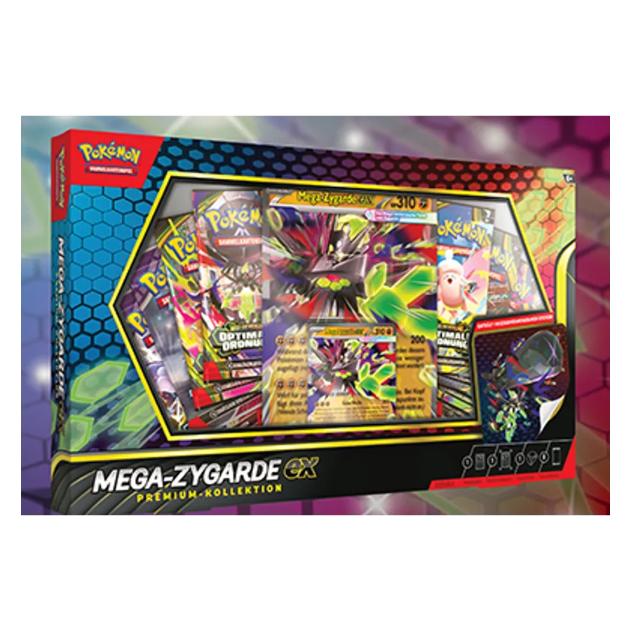 Mega-Zygarde-ex - Collezione Premium - tedesco