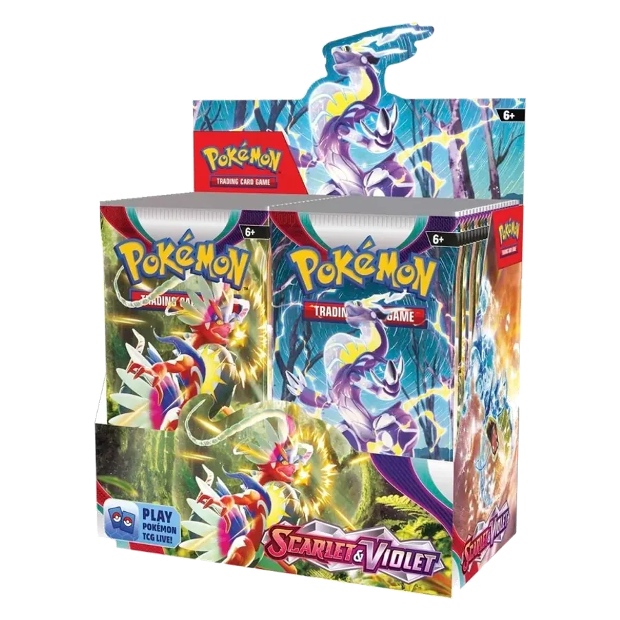 Pokemon Karmesin & Purpur Display di buste tedesco