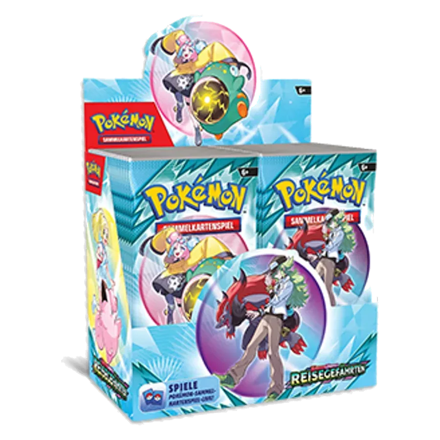 Pokemon Karmesin & Purpur Reisegefährten Display di buste tedesco