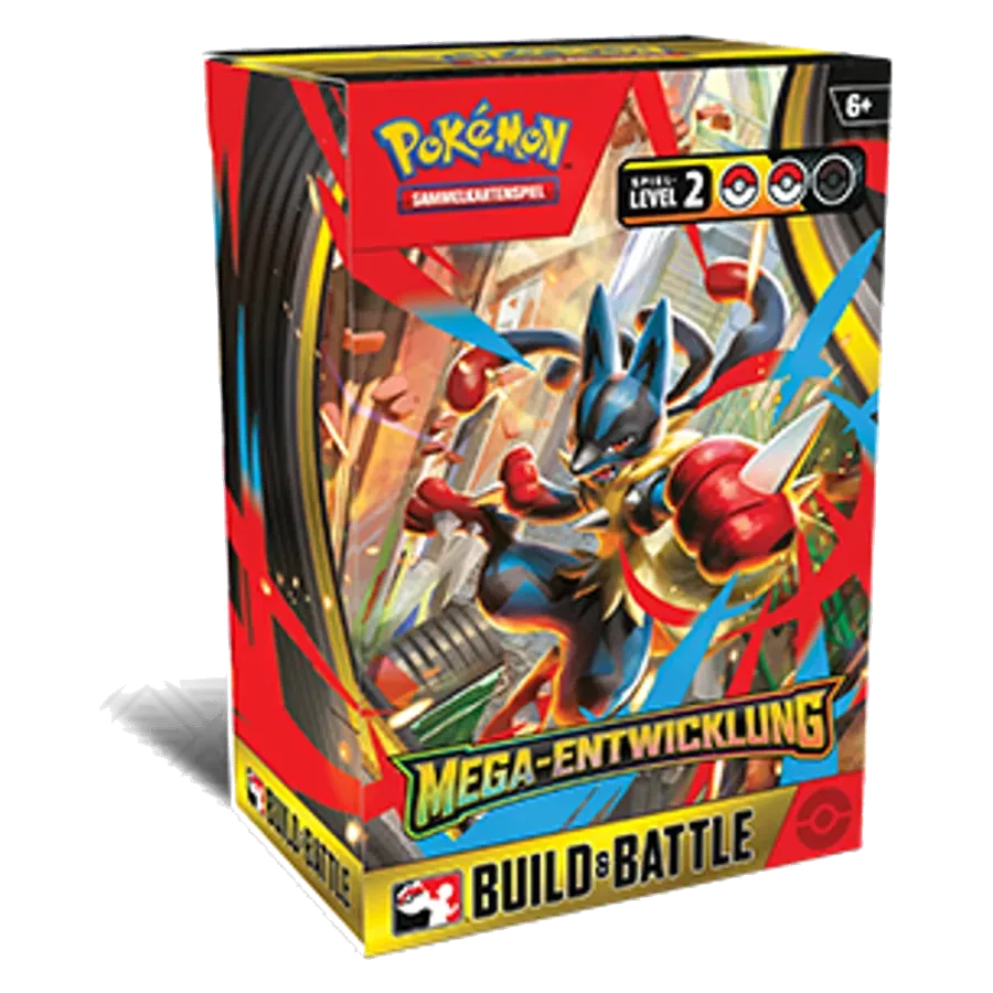 Gioco di Carte Collezionabili Pokémon: Build & Battle Box Mega-Entwicklung