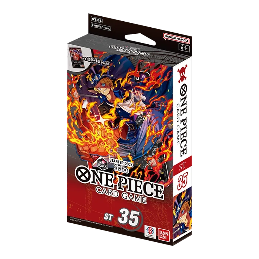 Starter Deck ST-35: Sabo (Red/Black)