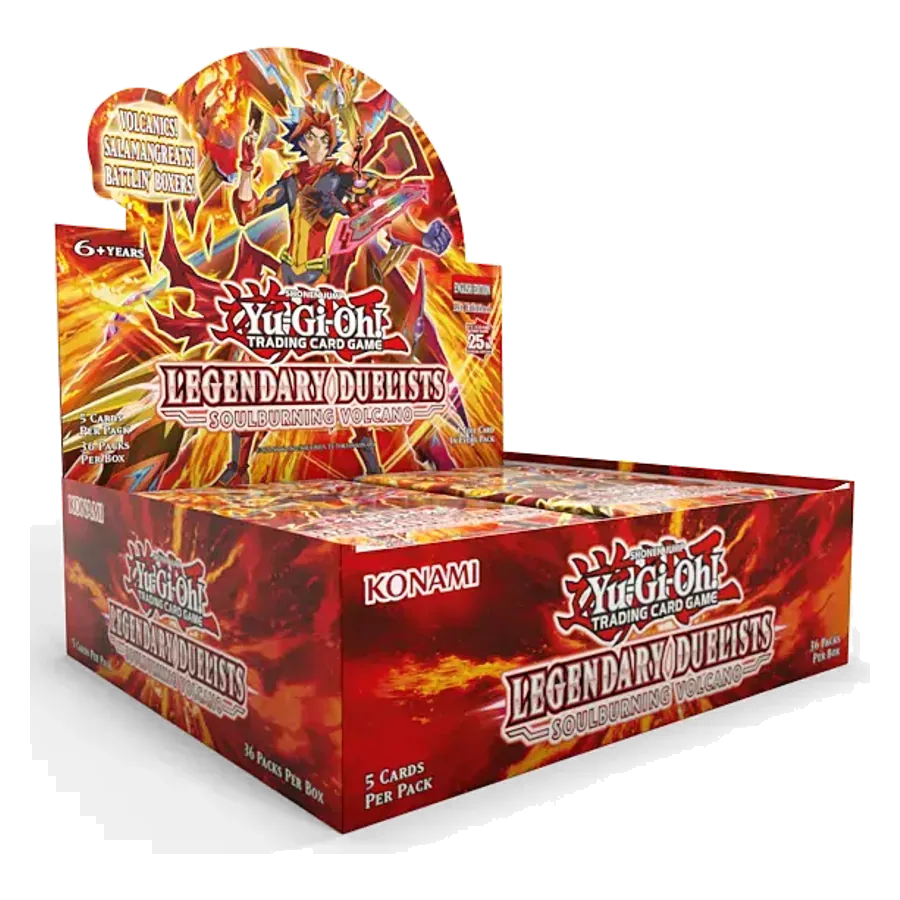Legendary Duelists: Soulburning Volcano - Display di buste (36 buste) 1ª edizione - tedesco