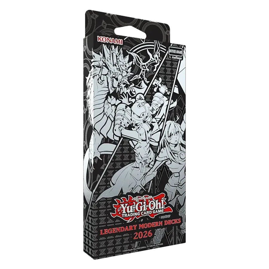 Legendary Modern Decks 2026 - Box - tedesco (3 mazzi: Himmelsjäger / X-Säbel / Mitsurugi)