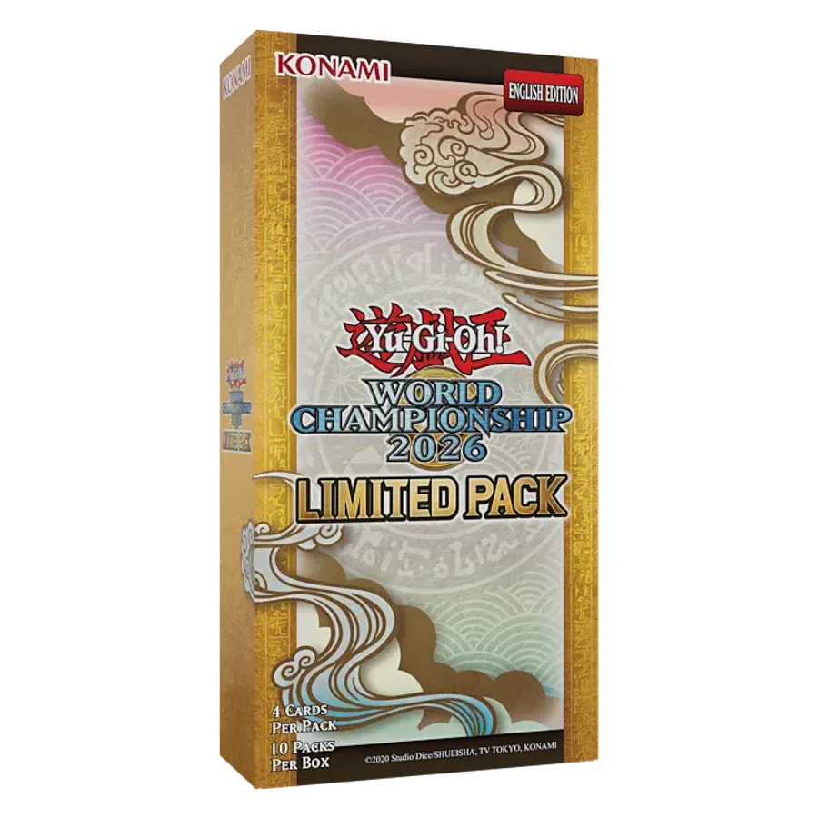 Limited Pack World Championship 2026 - Display di buste (10 buste) - inglese