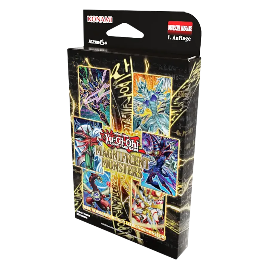 Magnificent Monsters - Box singolo 1ª edizione - tedesco (3 Packs + 3 Secret Rares)