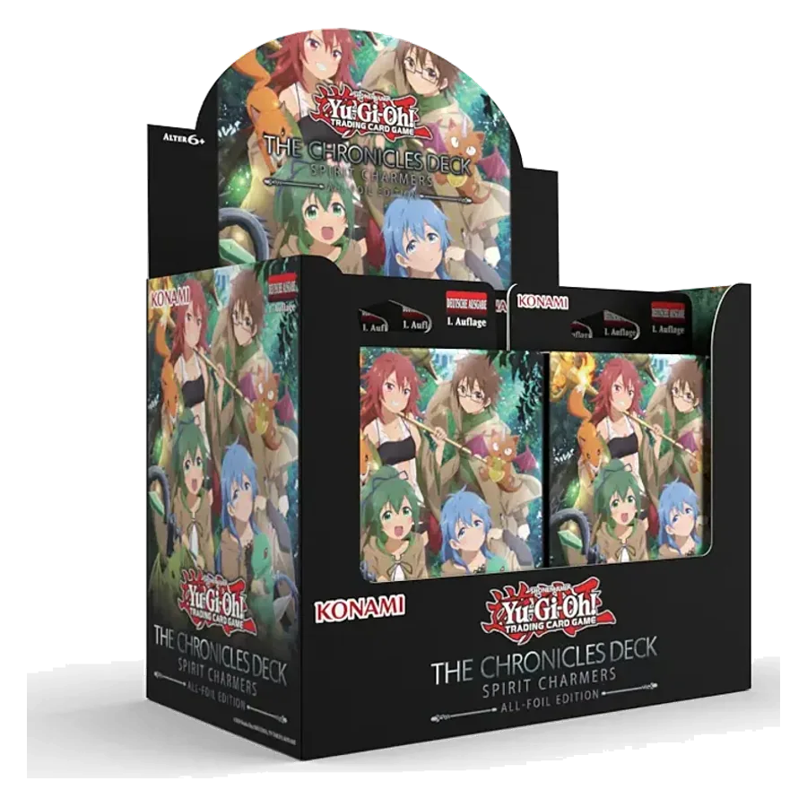 THE CHRONICLES DECK: Spirit Charmers - Display di mazzi (8 mazzi singoli) 1ª edizione - tedesco